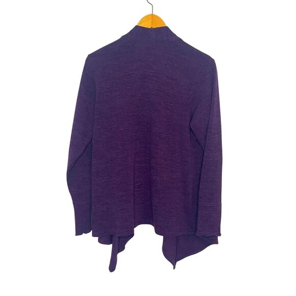 California Bloom Purple‎ Women's Cardigan Sweater Size M - Picture 2 of 10
